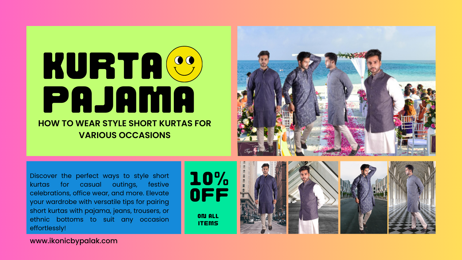 Wear Style Short Kurtas for Various Occasions